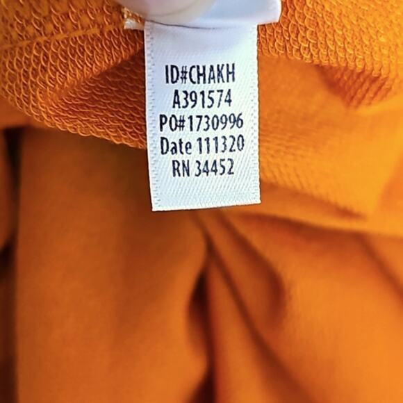 Cuddl Duds Lightweight One Button Closure Comfort Pumpkin Cardigan Blazer Sz 1X - Picture 11 of 12